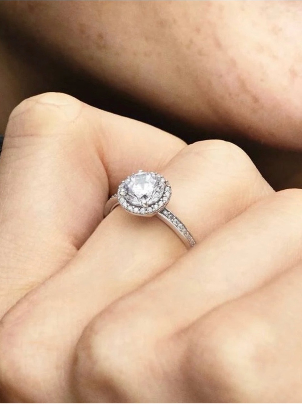Pandora promise ring